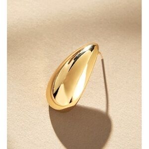 Anthropologie Gold Drop Earrings. Brand new w tags